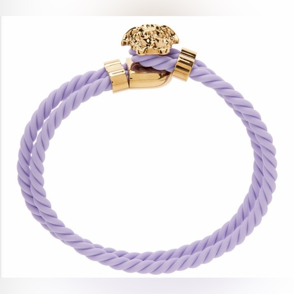 Versace Medusa braided bracelet NEW (AUTHENTIC) - Picture 11 of 16